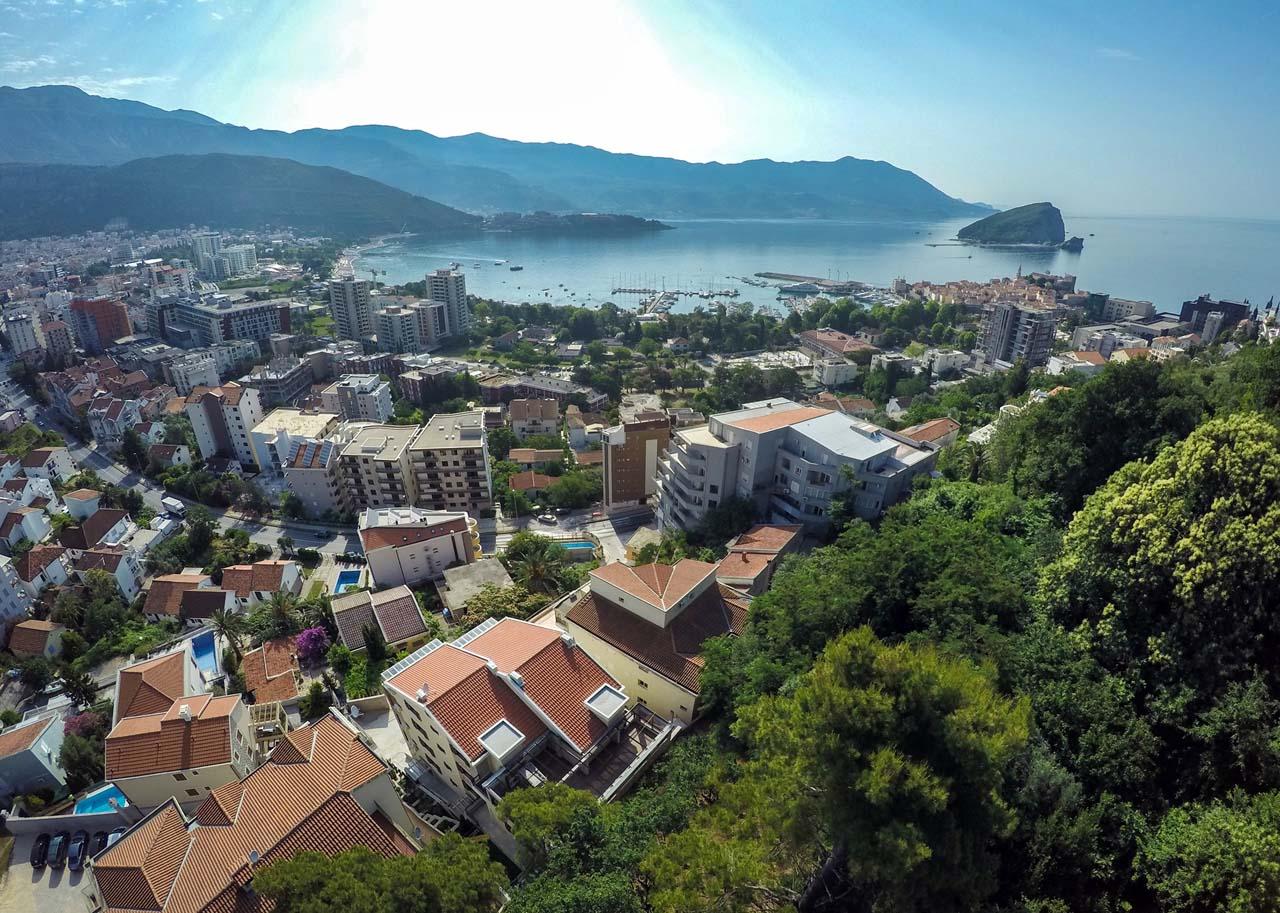 Aparthotel Villa Aria Будва Экстерьер фото