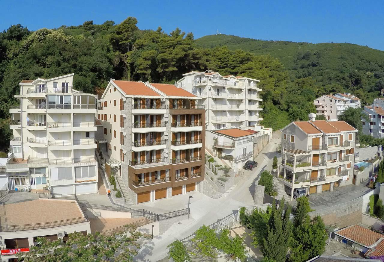 Aparthotel Villa Aria Будва Экстерьер фото